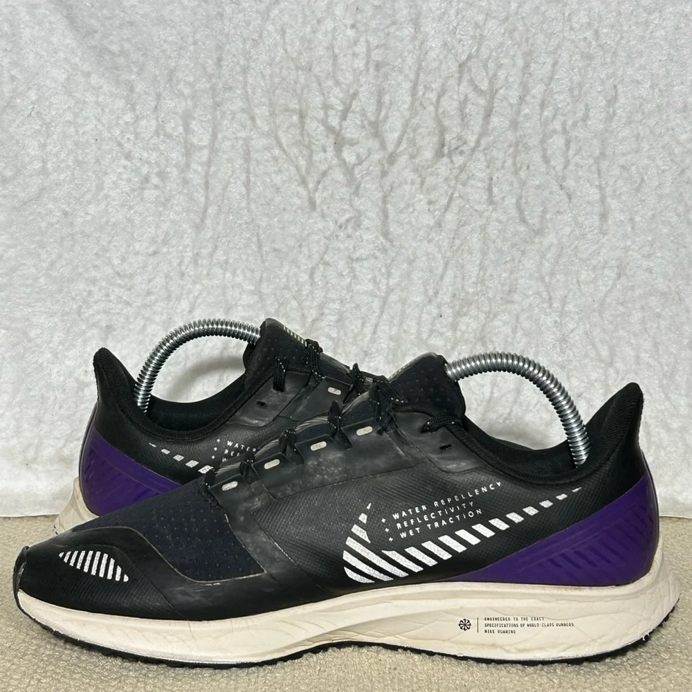 Nike Womens Air Zoom Pegasus 36 Black Running Athletic Sneakers Shoes SZ US 9.5